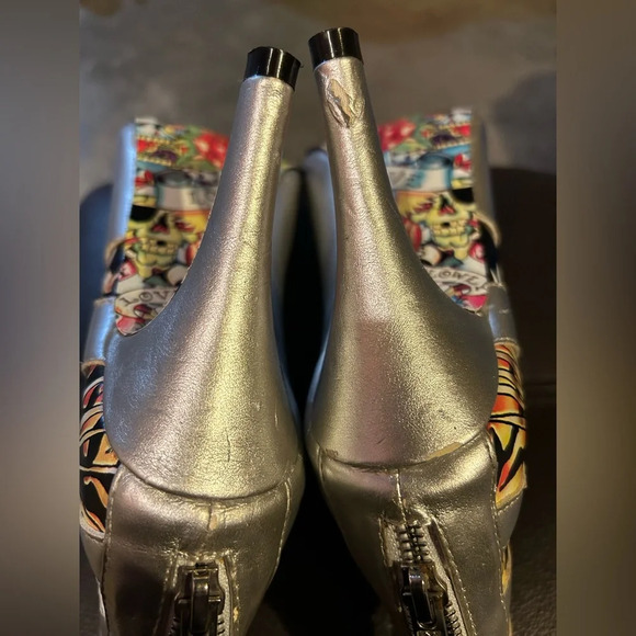 Ed Hardy Heels Size 9 - Picture 2 of 8